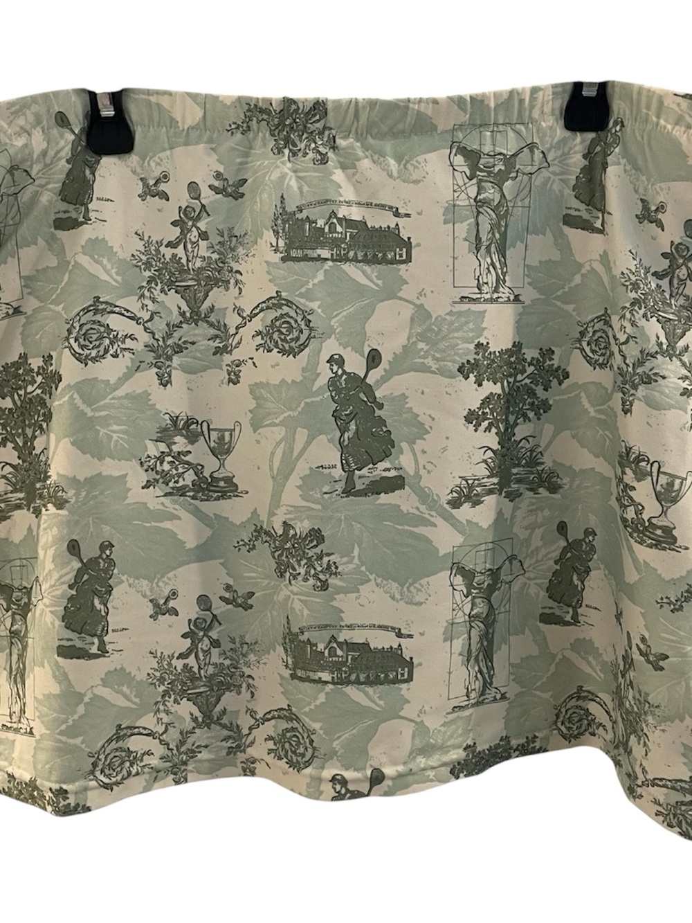 Nike Women's Dri-FIT Tennis Skort Cream and Green Toile Skort